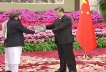 رئیس جمهور چین استوارنامه‌ سفیر طالبان را در سال 2024 دریافت کرد