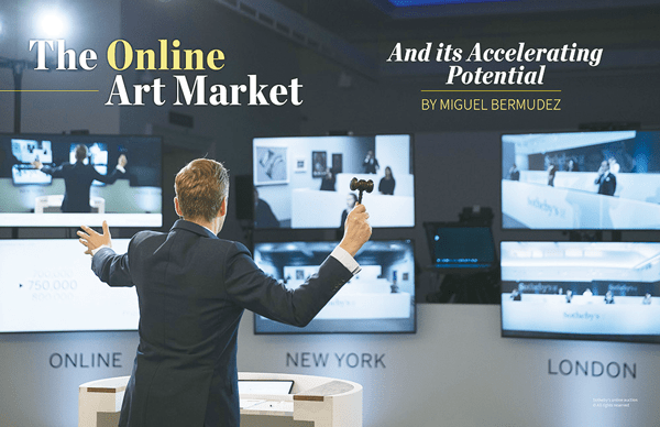 گزارشی از وضعیت بازار آنلاین آثار هنری