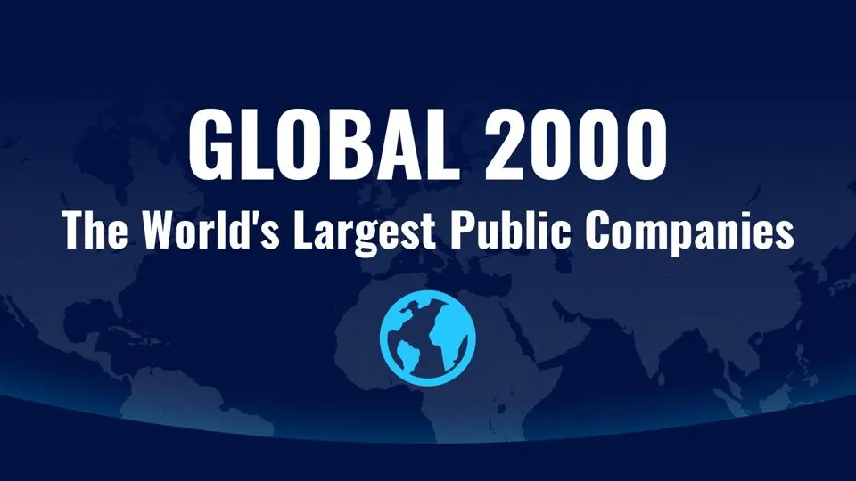 نگاهی به رتبه‌های اول لیست Forbes Global 2000 در سال ۲۰۲۳