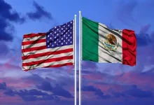 در پی جنگ ایالات متحده ی آمریکا به مکزیک بخش وسیعی از مکزیک به ایالات متحده ضمیمه شد.