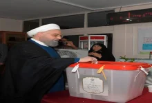 حضور حسن روحانی در انتخابات ریاست جمهوری + عکس